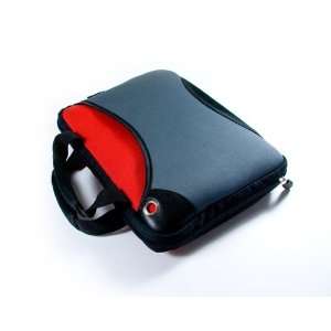  Shoulder / Messenger Bag Case Cover for Laptop / Notebook   Red/Grey 