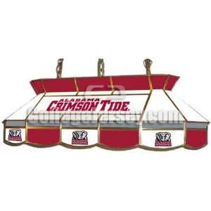 Alabama Crimson Tide Pool Table Light Memorabilia.  Sports 