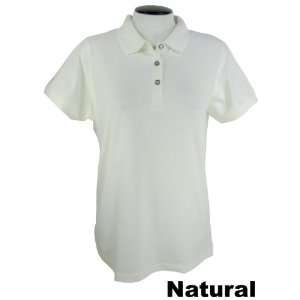   Antigua Golf Womens Classic Pique Polo Shirt