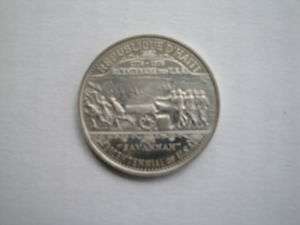 Haiti Coin 25 gourdes Bicentennial of the US 1776 1976  