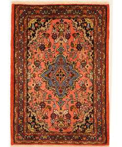 Rugs Handmade Persian Carpet Wool Mehraban 2 x 3  