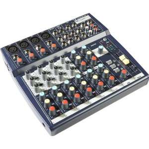    Soundcraft Notepad124 4 input Audio Mixer Musical Instruments