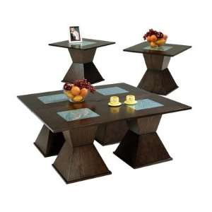    Malcolm Cocktail Table Set in Multi Step Cherry: Home & Kitchen