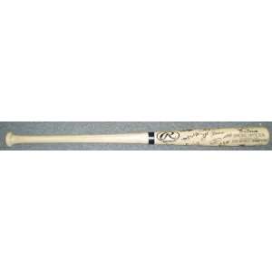 2005 Chicago White Sox Team Signed Rawlings Blonde Engraved Big Stick 