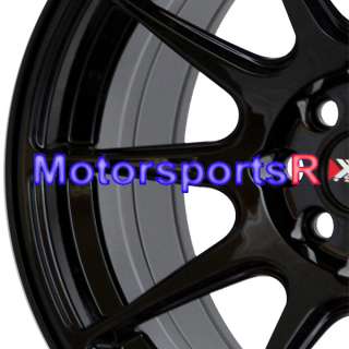   XXR 527 Black Wheels Rims Concave Stance 4 Lugs Nissan 240sx S14 4x4.5