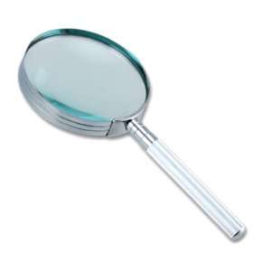   Magnifier 8X Hand Held Magnifying 2 Diam. Glass