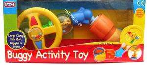 Baby Buggy Pushchair Car Steering Wheel Activity Toy  
