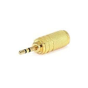   Stereo Plug to 3.5mm Stereo Jack Adaptor   Gold Plated Electronics