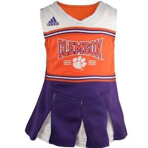  adidas Clemson Tigers Purple Youth Two Piece Cheerleader 