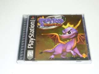 Spyro 2 Riptors Rage Playstation PS1 Game Black Label 711719442523 