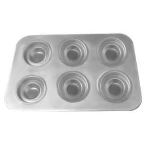    Fat Daddios Crown Muffin Pans, Case of 6: Kitchen & Dining