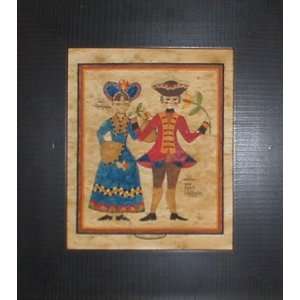   frame. Limited Edition Collectible by a renowned American Folk Artist