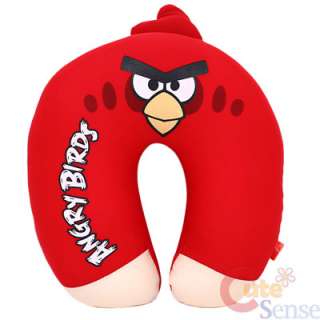 Rovio Angry Birds Red Bird Neck Rest Pillow Cushion Auto Accessories 1 