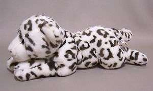 White Snow Leopard Animal Alley Plush Animal 13 Toy  