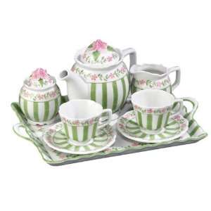  13.5 Breakfast Tea Set Green By Andrea: Everything Else