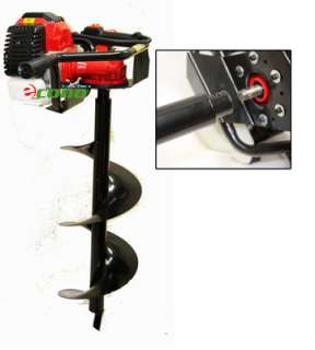   Earth Post Hole Ice Digger w/250mm x 30 Earth Auger Bit  