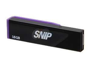    Patriot Snip 16GB USB 2.0 Flash Drive Model PSF16GSNUSB