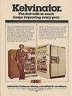 1963 Kelvinator Refrigerator Range Dishwasher Ad  