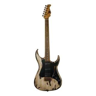  AXL Badwater SRO Electric Guitar, Distressed Grey