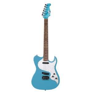  AXL Marquee Eldorado Electric Guitar, Lake Placid Blue 