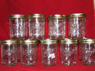   of 18 short wide mouth ball jars. Includes ring, and 5 lids. Thank you