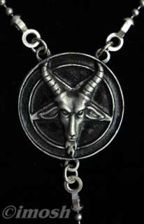 Rosary   Satanic   Baphomet & Inverted Crucifix  EVIL  
