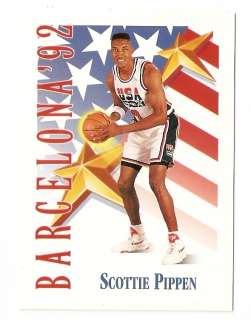 1991 92 Scottie Pippen SkyBox USA Basketball Trading Card #537  