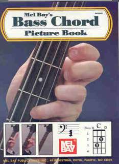 Mel Bay Bass Chord Picture Book   Beginner 796279079389  