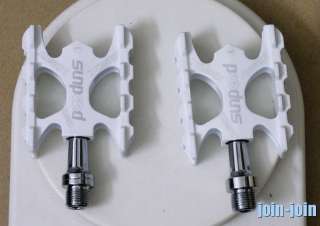 SUNPEED road bike bicycle pedals super light white 217g  