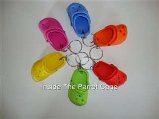 COLORFUL SHOE CLOG KEY CHAIN PARTY FAVORS GIFTS  
