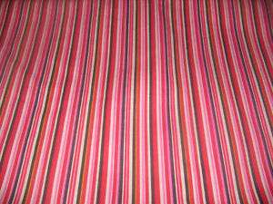 Black,Pink,Red,Yellow,white, Striped Curtain Valance  