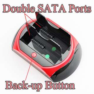 USB3.0 Dual/Two 3.5/2.5 SATA HDD Dock/Docking Station  