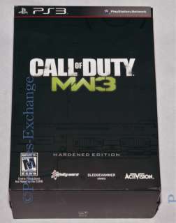   Call Of Duty COD MW3 Hardened Black Ops & More Play Station 3   
