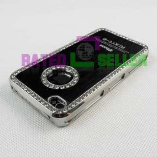 Luxury Bling Diamond Crystal Hard Case Cover For Apple iPhone 4 4S 4G 