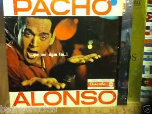 LP PACHO ALONSO JUGUETE 1st pressing mint salsa bolero  