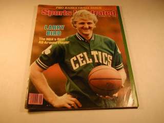 1981 LARRY BIRD BOSTON CELTICS NBA BEST PLAYER Sports Illustrated NO 