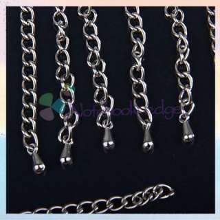20 Adjustable Jewelry Necklace Chain Extender Extension  