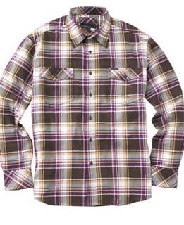 Rocawear Shirt, Scotch Plaid   Print & Plaid Long Sleeve Button Front 