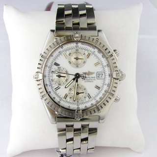 Breitling Windrider SS Auto Chronograph Mens Watch  