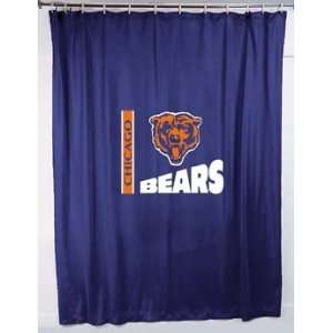  Chicago Bears Shower Curtain