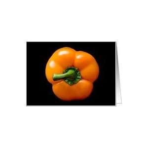 Bell Peppers, Orange Card