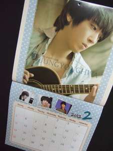 CNBLUE Jung Yong hwa calendar/postcard/sticker/photobook 정용화 