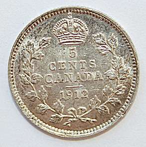   bread crumb link coins paper money coins canada five cents 1922 now