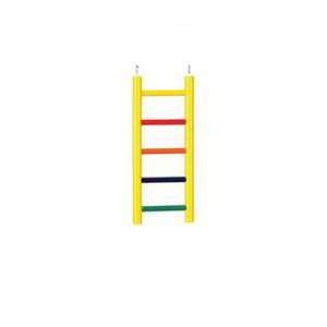   Ph Hardwood Ladder 4   rung,8 (Catalog Category: Bird / Ladders wood