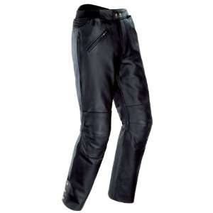 Tourmaster Decker Mens Protective Black Leather Pants   Frontiercycle 