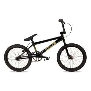 Dk Pro Bmx Bike With Gold Rims (Black, 20 Inch) & FREE MINI TOOL BOX 