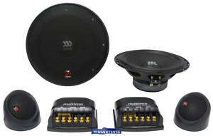 MAXIMO 6.5 MOREL 6.5 2 WAY PRO CAR COMPONENT SPEAKERS  