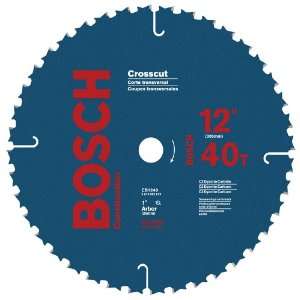 Bosch CB1240 Construction Series 12 Inch 40 Tooth ATB Crosscutting Saw 