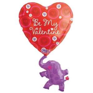  Valentine Balloon   Elephant Blowing Bubble Toys & Games