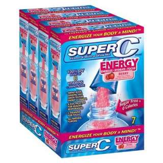 Super C Vitamin & Mineral Drink Mix Energy   28 Count (4 Pack) product 